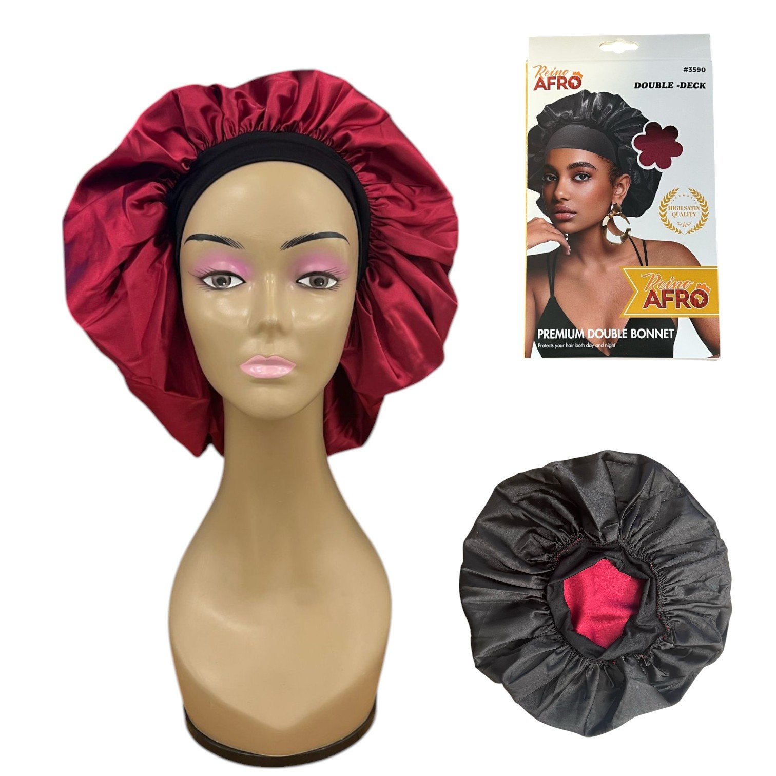 R.A Premium Double Bonnet Vermelho